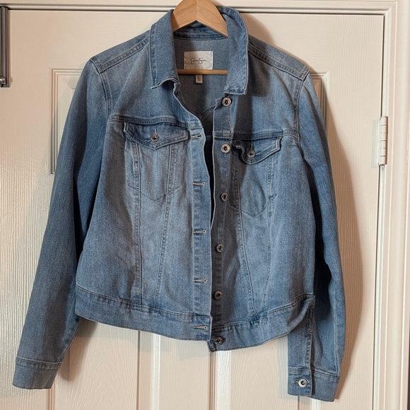 Jessica Simpson Light Blue Denim Jacket - Picture 1 of 1